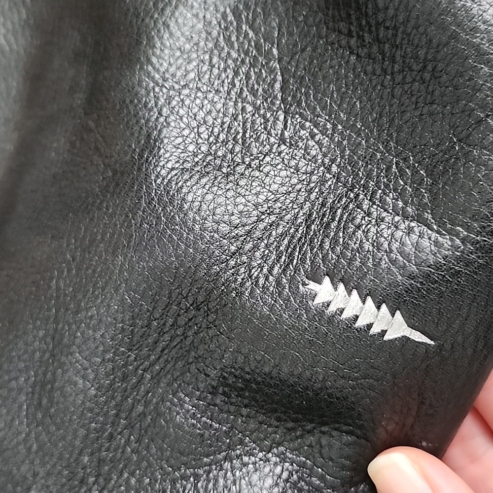 Thacker New York Black Leather Backpack - Picture 6 of 12